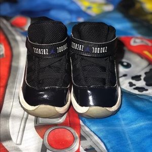❌📫SOLD📫❌4c Black Toddler Jordan Retro 11
